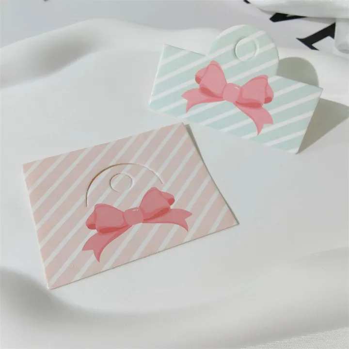100Pcs%20Foldable%20Packaging%20Paper%20Cards%20Bow%20Cards%20For%20Handmade%20Jewelry%20Retail%20Hang%20Tag%20Flowers%20Display%20Cardboard%20YULING%20-%20Image%204