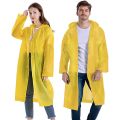 Allextreme EVA Waterproof Rain Coat Hooded Outdoor Water Resistant Suit Portable Men and Women (1Pc, Yellow) (FROM INDIA) SAB. 
