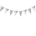 Silver Birthday Party Decor Disposable Tableware Set Rose Gold Paper Plates Banner Tablecloth Wedding Baby Shower Party Supplies. 