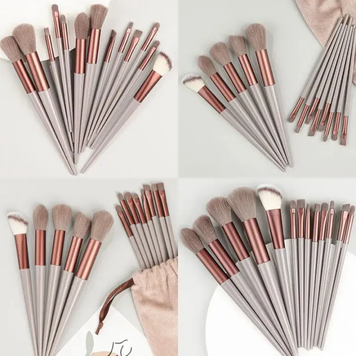 13PCS%20Makeup%20Brushes%20Set%20Eyeshadow%20Cosmetics%20Foundation%20Blush%20Loose%20Powder%20Detail%20Brush%20Soft%20Fluffy%20Blending%20Beauty%20Make%20Up%20Tool%20-%20Image%203