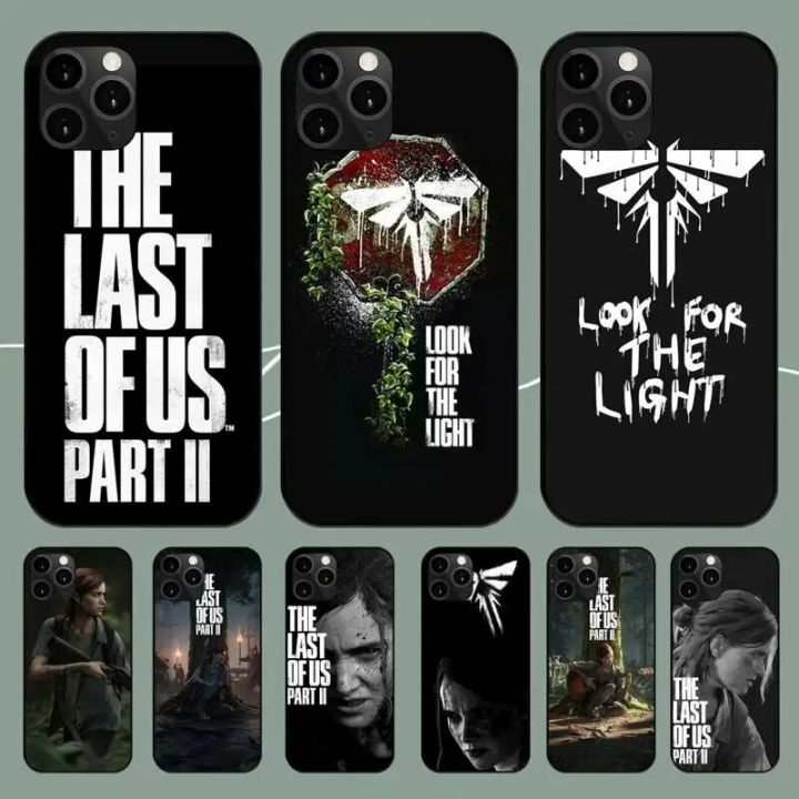 Game The Last of Us Phone Case For iPhone 11 12 Mini 13 14 PRO XS MAX X XR 6 7 8 Plus Shell