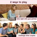 The Ultimate Game for Couples - Great Conversations and Fun Challenges Card Game for Date Night - Perfect Romantic Gift for Couples - How Well Do You Know Your Partner? - Great Conversations and Fun Challenges for Date Night by ZinZen. 