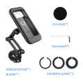 Waterproof Bike Phone Mount-Phone Holder for Motorcycle,360 Rotation. 