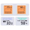 Ultrasonic Liquid Level Detector 3.42 Inches Water Tank Level Ultrasonic Ip65 for Remote Monitoring Home Water Systems Industrial Applications. 