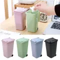 Mini Desktop Cat Litter Trash Small Tabletop Trashbox Desk Portable Trash Can. 