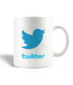 Twitter  Logo Printed Coffee Tea Mug. 