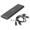 【United States 】 Case M.2 to USB 10Gbps External Hard Drive Enclosure For NVME PCIE NGFF Key Dual Protocol SSD Disk. 