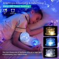 Ocean Projector For Bedroom Led Star Galaxy Sky Wave Color Rotating Underwater Wall Projection 3d Lamp Stereo Kids S. 
