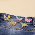 1PC/5PCS Fashion Cartoon Cute Exquisite Colorful Butterfly Insect Enamel Brooch Lovers Badge Gift Clothing Bag Accessories. 