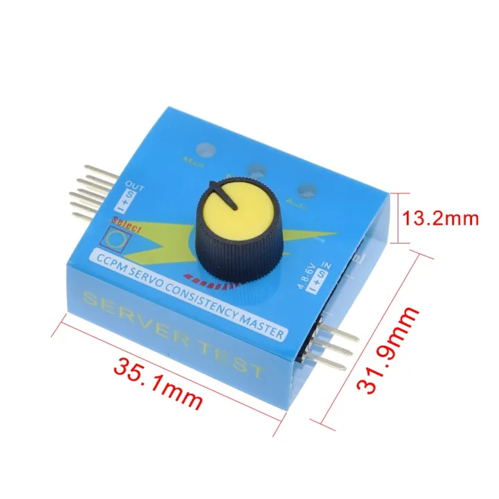 Tzt%20Servo%20Tester%20Gear%20Test%20Ccpm%20Consistency%20Master%20Checker%203ch%204.8-6v%20With%20Indicator%20-%20Image%202