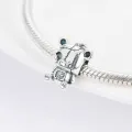 New 925 Silvering Cute Animal Kangaroo Cow Dog Pig Whale Cat Snail Sea Turtle Charm Beads Fit Original Pandora Diy Women Jewelry. 