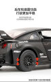 1:32 Nissan GTR-CSR2 Sports Diecast Model Car Alloy  Sound Light Pull Back Collection Kids Toys Gifts. 