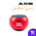 M3 Mini Metal Portable Wireless Bluetooth Speaker, Size: 35 X 50mm with Mic for Smartphones. 