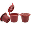 Refillable Reusable Coffee Capsule Filters for Nespresso Machine Coffee Capsule Cup Reusable. 
