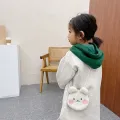 Cartoon Rabbit Kids Girls Bag Pludh Coin Purse Children Messenger Small Pouch Pack Cartoon Kids Handbag Backpack Girls Boys Shoulder Bag Gifts. 