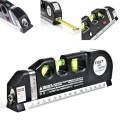GTE Multipurpose Laser Level Laser Measure Line 8ft Measure Tape Ruler Adjusted Standard And Metric Ruler - Fulfilled by GTE SHOP. 