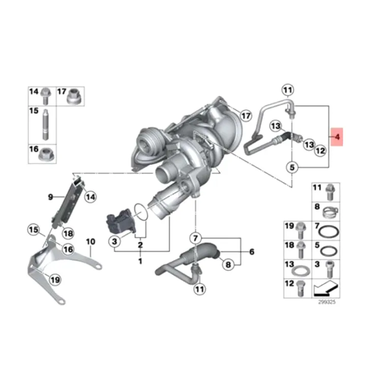 11427608123%20Engine%20Turbocharger%20Oil%20Supply%20Hose%20Pipe%20for%20BMW%20N13%20F20%20F21%20F30%203%20Series%20-%20Image%204