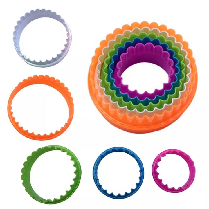 Circle%20Shape%20Cookies%20Cutter%20-%205%20Pcs%20-%20Multi%20Color%206%20pcs/set%20Plastic%20Cupcake%20Round%20Shape%20Cookie%20Cutter%20Baking%20Tools%20Mould%20Cookie%20Cake%20Mold%20Fondant%20Round%20Shape%20Mold%20-%20Image%206