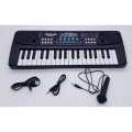 Key Piano Keyboard Toy for Kids with Mic and USB Charging Cable. 