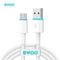 Genuine BWOO BO-X175V USB Fast Charge 3A Micro USB Data Sync Cable For Huawei Samsung Galaxy Xiaomi Mi. 