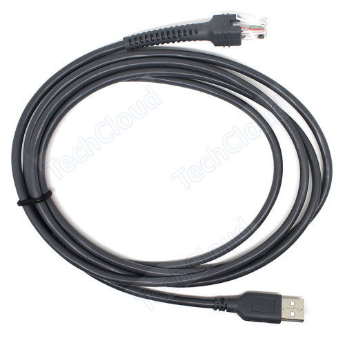 2m Symbol Barcode Scanner Usb Cable Ls1203 Ls2208 Ls4208 Ls3008 Cba-U01-S07zar Replacement For Zebra Ds2278 3578 4608