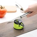 Knife Sharpener - Red Knife Sharpener - Red Knife Sharpener Sharpening Tool Easy And Safe To Sharpens Kitchen Chef Knives Damascus Knives Sharpener Suction. 