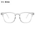 OQ BOGA 3 Colors Unisex Metal Full Rim Fashion Glasses Man Woman Eye Protection Outdoor Decorate Oval Frame Eyewear. 
