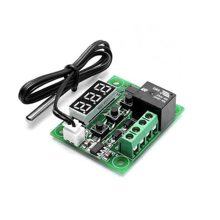 6er-Pack XH-W1209 LED-Thermostat – 12V DC, -50 Bi Produktbild-Vorschau 2