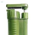 Portable Water Filter Camping Water Filtration System Water Purification for Travel Outdoor. 