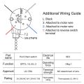 SRIWEN Ceiling Fan Switch Kit ZE-208S E89885 3 Speed 4 Wire Pull Chain, Ceiling Fan Parts, Switch Speed Control Switch. 