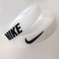 Black & White Mix Color Free Size Stretchable Silicone Wristband Bracelet For Men Events Party Sports & Daily Wear. 