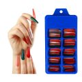 24/100Pcs Candy Colors Nail Tips 100PCS Ballerina Full Coverage Long Nails Art Manicure DIY Beauty Manicure Extension Tools. 