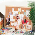 Multipurpose Double-sided Cork Notice Board Wall Hanging Thickened Photo Display Board DIY Message Boards Photo Background. 