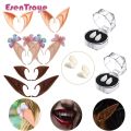 vampire teeth Vampire Teeth Fangs Fairy Butterfly Elf Ears False Teeth Cosplay Masquerade Costume Prop Horror Halloween Party Decoration FavorParty Games Crafts. 