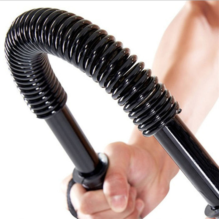 Spring Arm Strength Hand Gripper Power Twister Resistance Bend Bar Training