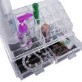 Cosmetic Storage Box 5 Drawers With 16 Grid Organizer. 
