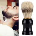 100% Pure Badger Shaving Brush With ABS Handle Men's Luxury Professional Hair Salon Tool Engineered To Deliver The Best Shave Of Your Life. 