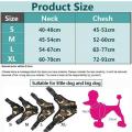 High Quality Size X-LARGE Heavy Duty Dog Pet Harness Collar Adjustable and Soft Chest Belt. 