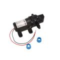 Black DC 12V 60W high-pressure mini membrane water pump automatic shutdown 5L / min. 