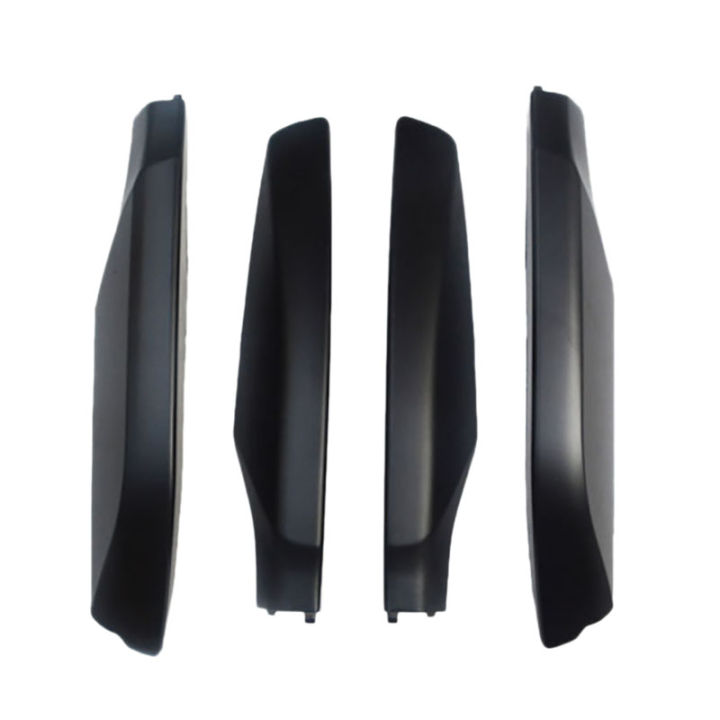 Roof Rack Rail End Cover, 4Pcs Roof Rack Cover Shell Cap Replacement for Land Cruiser Prado Fj120 2003 - 2007 2008 2009 Car Accessories Black