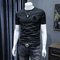 Match Trendy Men's Athletic Handsome Suit Your Casual Men's Summer Lapels Men's Short Sleeve Fashion Two-Piece Suit. 