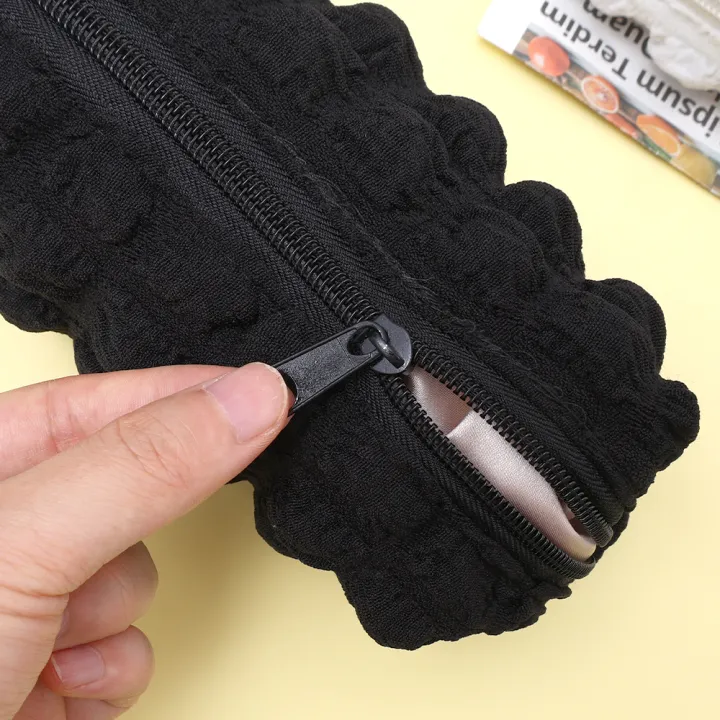 Ins%20Style%20Fabric%20Pencil%20Case%20Creative%20Cream%20Puff%20Student%20Pencil%20Bag%20Large%20Capicity%20Zipper%20Pen%20Pouch%20Girl%20Stationary%20Cute%20Makeup%20Storage%20School%20Supplies%201Pcs%20-%20Image%207