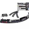 Train Set - Rail King - 19pcs Set - Large Size - Battery Operated Toy Train With Track. 