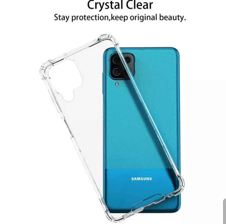 Samsung%20A12%20Back%20Cover%20Transparent%20Silicone%20Shockproof%20Clear%20Case%20For%20Girls%20Boys%20New%20-%20Image%204