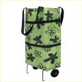 Wheels Reusable Handbag Folding Supermarket Shopping Bag Trolley Grocery Cart On. 