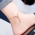 Butterfly Anklets bracelet For Women -Beach Leg Bracelets For Girl Chain on Foot Love Gift  Foot Leg Bracelet  Color Jewelry For Women Female On the leg Jewelry. 