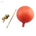 Water Tank Float Brass Float for Ponds Tank Water 0.5 inch DN15. 