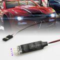 2X Remote Control Switch Board CH3 Light Control Module for the Model RC Car Light Lamp Plug and Play. 