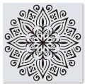Large Wall Stencil for Painting, 12Inch Large Mandala Stencil for Painting. 