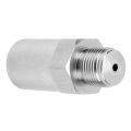 Fuel Rail Plug Pressure Relief Valve M16X1.5 Fuel Rail Plug Valve Wear Proof Stainless Steel Maintain Fuel Pressure for Sierra. 